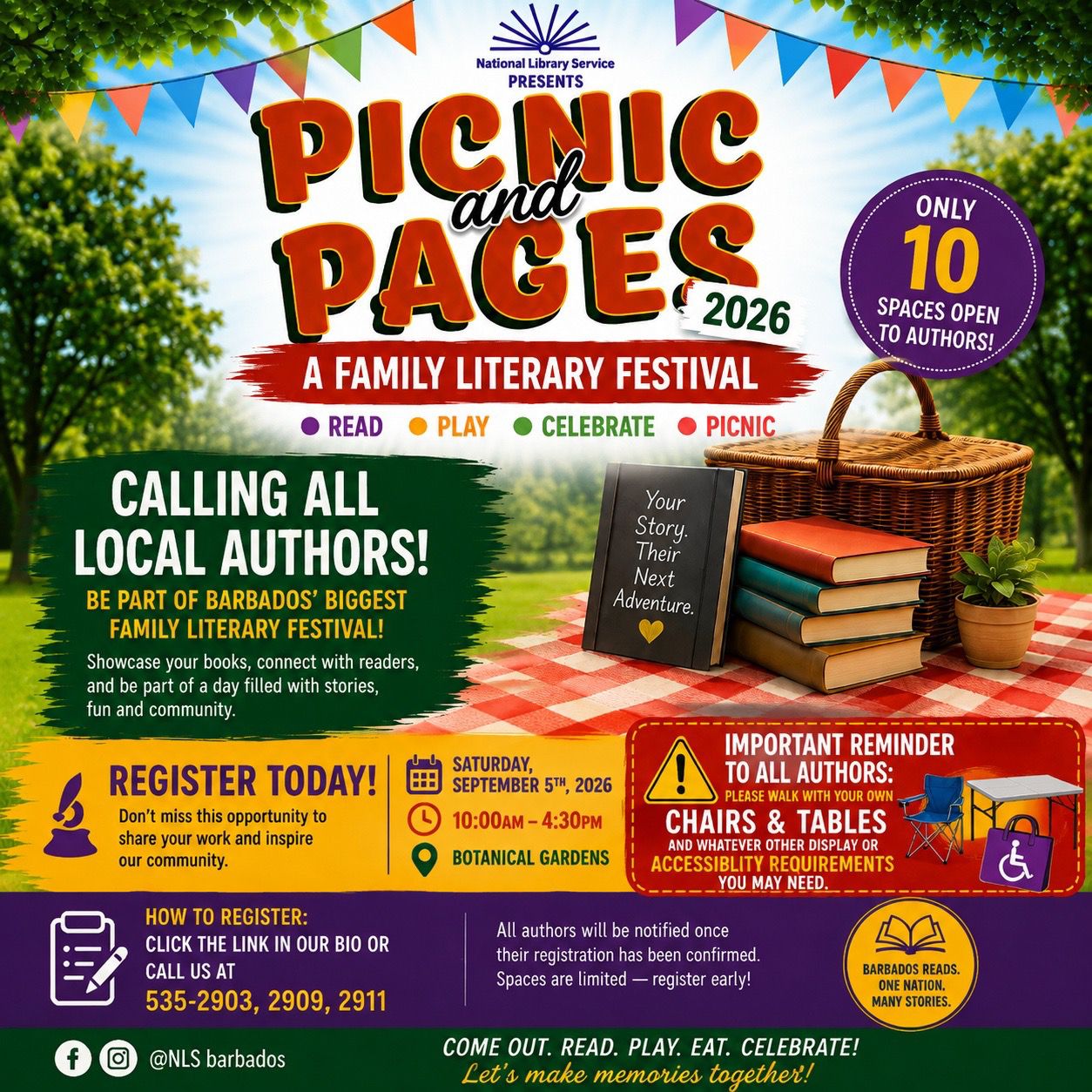 National Library Service Picnic and Pages 2026